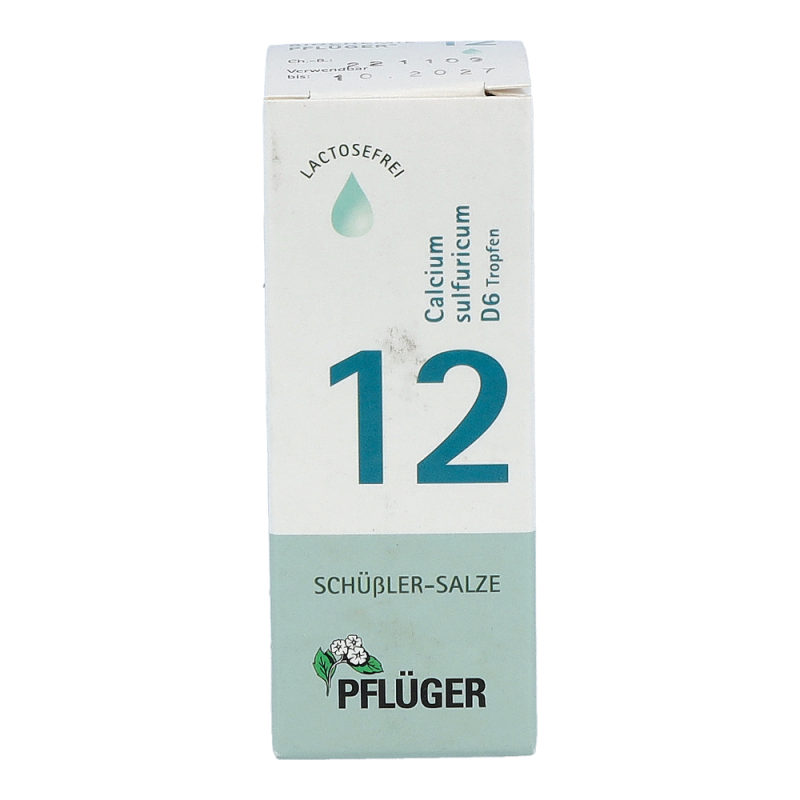 Pflüger Dr. Schüßler Nr. 12 Calcium Sulfuricum 30 ml