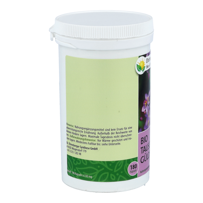 Dr. Ehrenberger Tausendgüldenkraut Kapseln BIO 180 Stk.