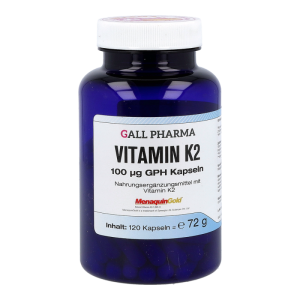 Gall Pharma Vitamin K2 100 mcg Kapseln 120 Stk.