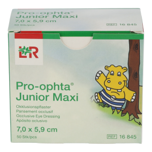 Pro Ophta Augenverband Junior Maxi 50 Stk. Junior Maxi