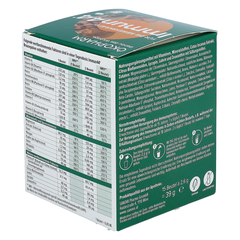 Ökopharm Immun44 Brausepulver