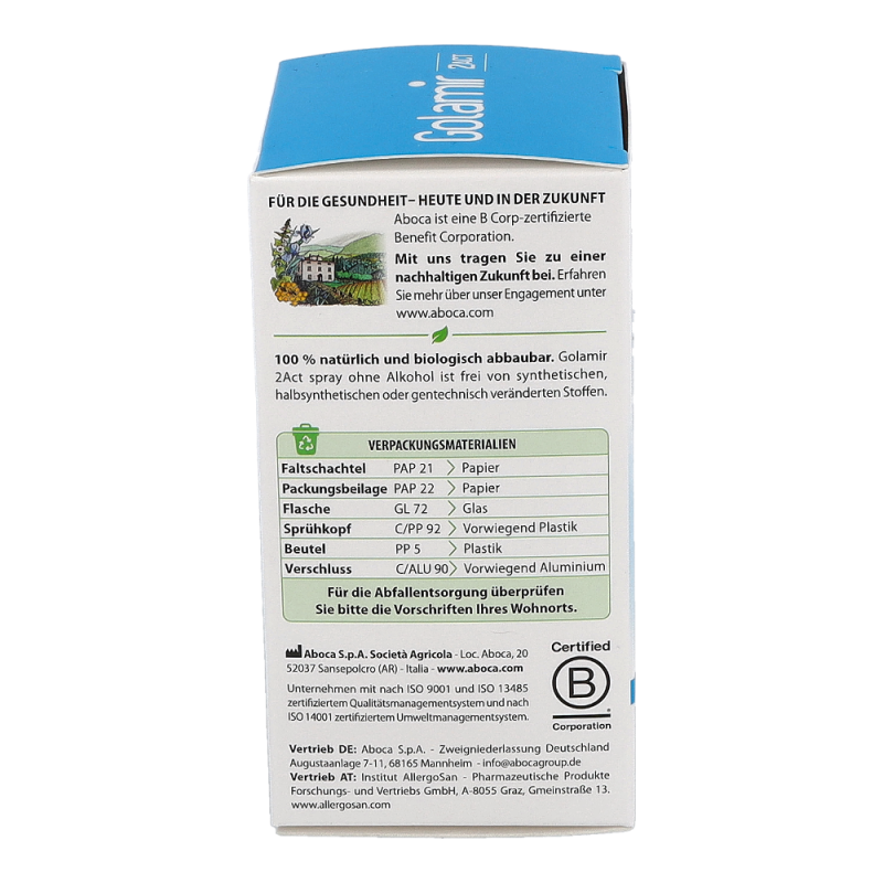 Aboca Golamir 2ACT Spray