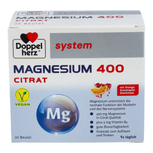 Doppelherz system Magnesium Citrat 400 20 Stk.