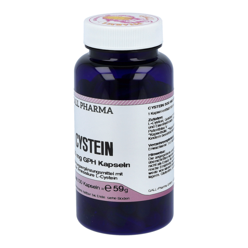 Cystein 500mg Kapseln