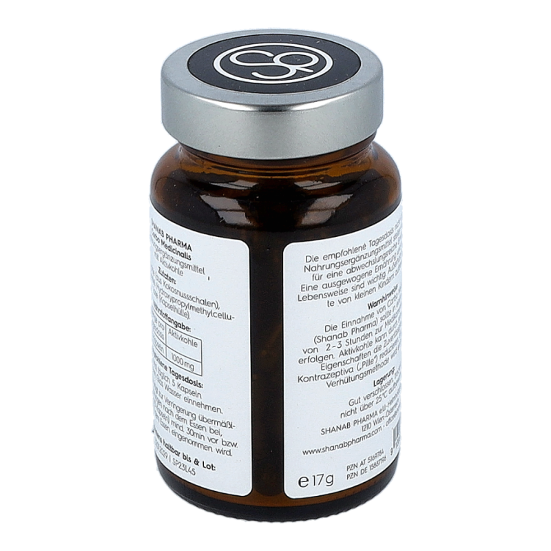 Carbo Medicinalis Aktivkohle Kapseln 60 Stk.