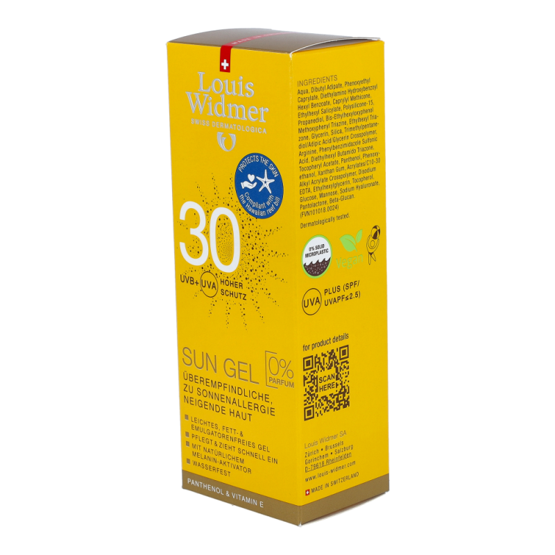 Widmer Sonnengel F30 unparfümiert