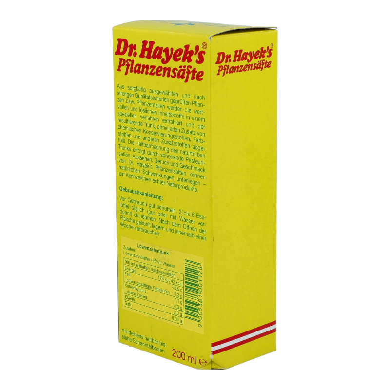 Dr. Hayeks Löwenzahn Saft