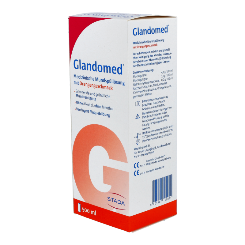 Glandomed Mundspülung 500 ml
