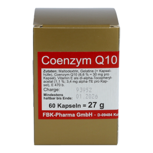 Vital Nutrition Q10 Coenzym Kapseln 30 mg 60 Stk.
