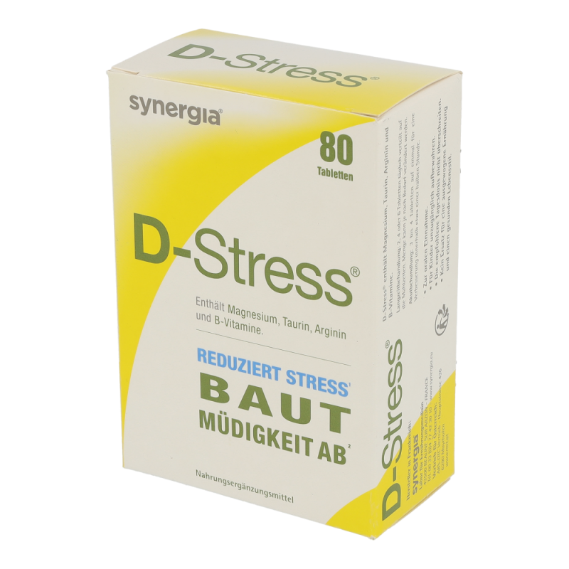 D – STRESS ENERGIE TABS Synergia bei Müdigkeit & Stress