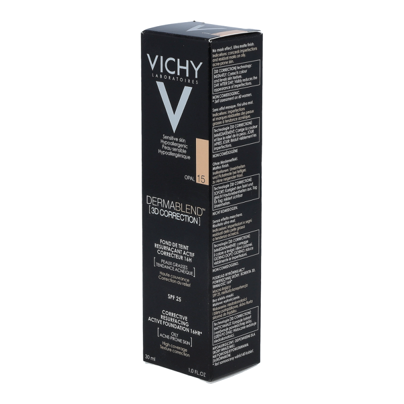 Vichy DERMABLEND Hautunebenheiten korrigierendes Make-Up 15 Opal