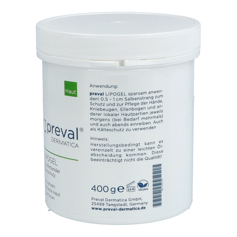 Preval Lipogel Hautschutz