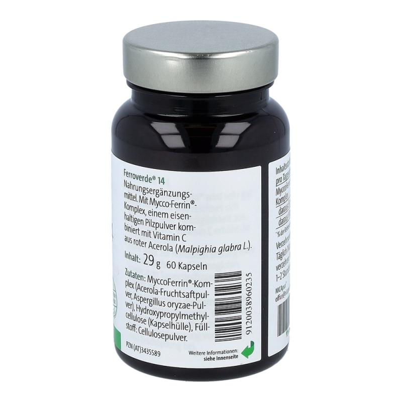 Nicapur Ferroverde 14 Kapseln 60 Stk.