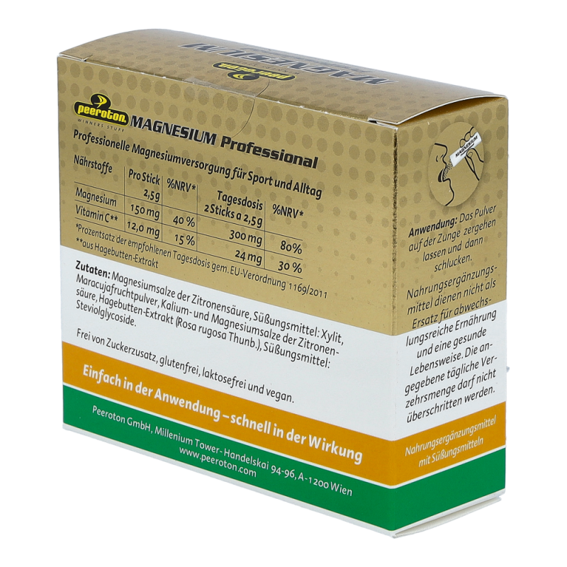 Peeroton Magnesium Professional 20×2,5g Stick