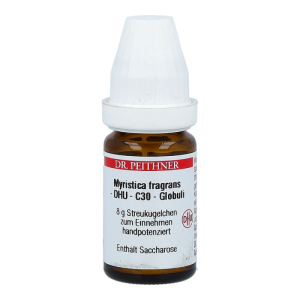 Myristica Fragrans DHU 8 g C 30 Globuli