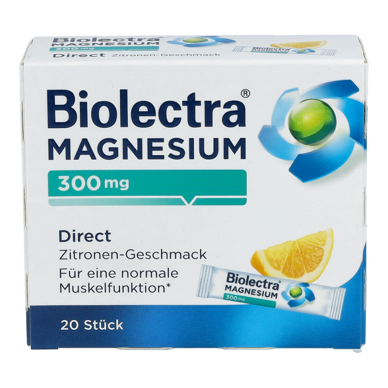 Biolectra Direct Beutel 20 Stk. Magnesium