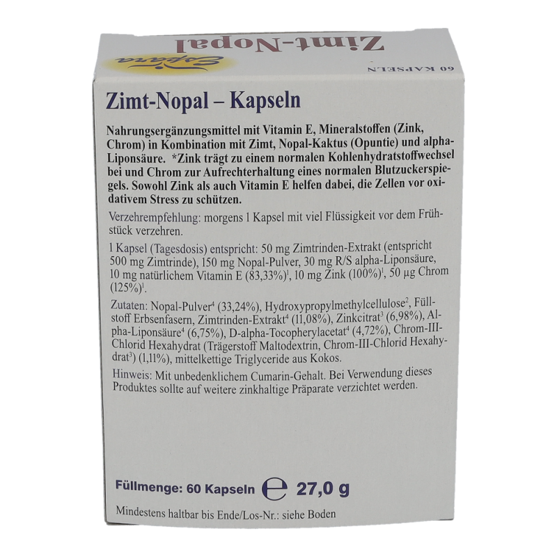 Espara Zimt-Nopal Kapseln 60 Stk.