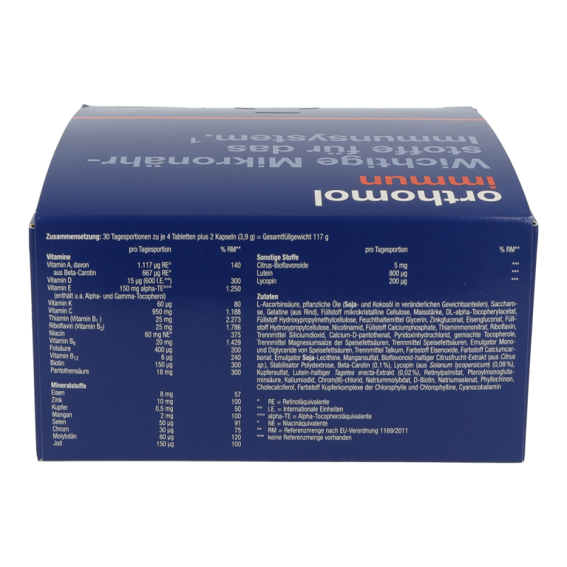 Orthomol Immun Tabletten und Kapseln 30 Stk.