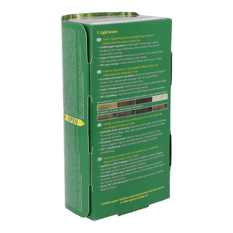 Henna Plus Longlasting Colour 100 ml Lightbrown 5