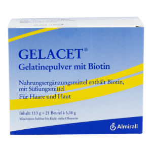 Gelacet Pulver + Biotin Beutel 21 Stk.