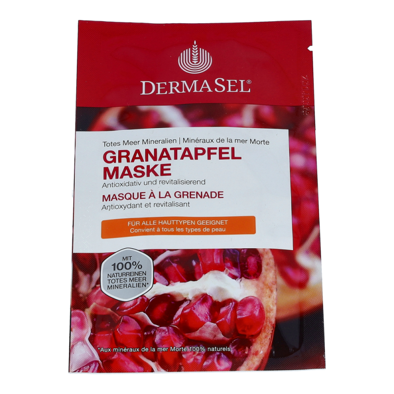 Dermasel spa Totes Meer Maske 12 ml Granatapfel