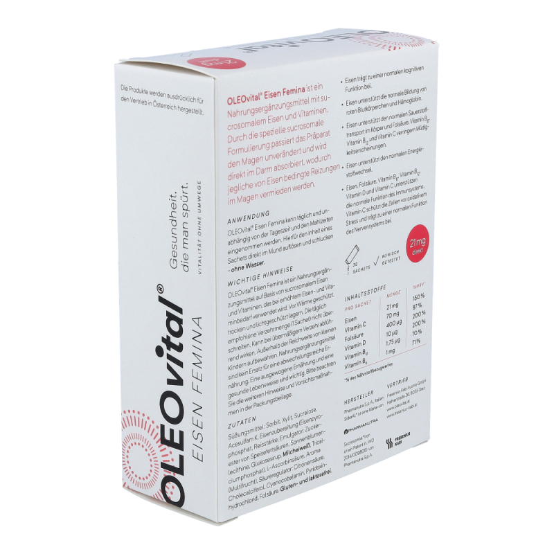 Oleovital Eisen Sachets 30 Stk. Femina