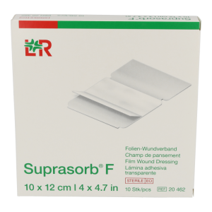 Suprasorb F Folien-Wundverband 10 Stk. 10 x 12 cm