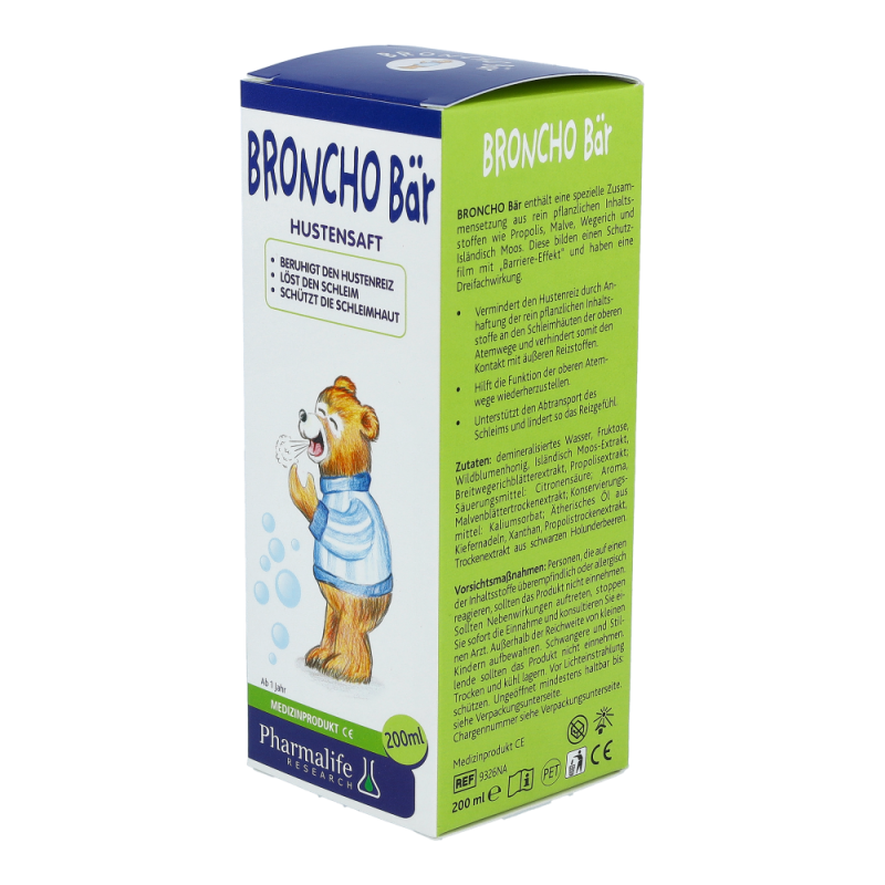 Broncho Bär Hustensaft 200 ml
