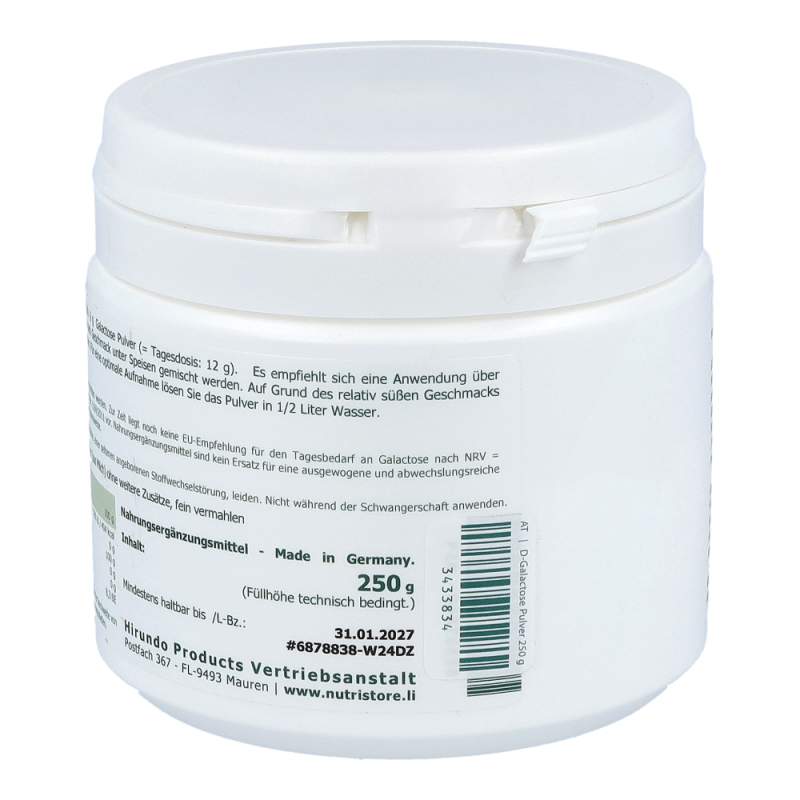 The Nutri Store D-Galactose 100% hochrein 250 g