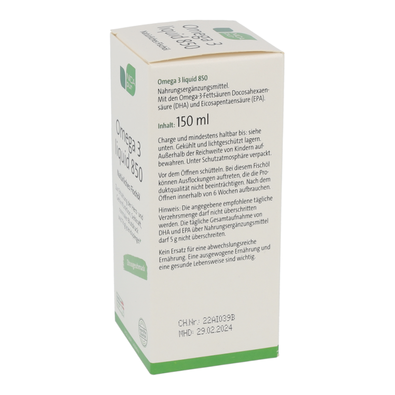 Nicapur Omega 3 liquid 850 150 ml