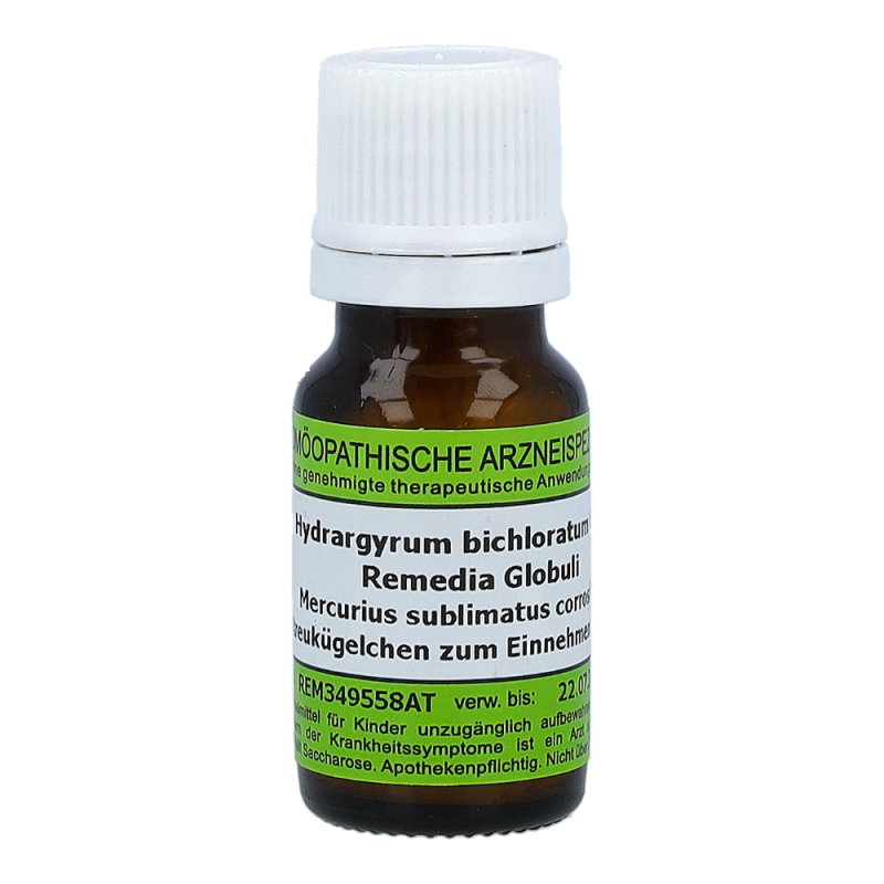 Hydrargyrum Bichloratum Remedia 10 g C 30 Globuli
