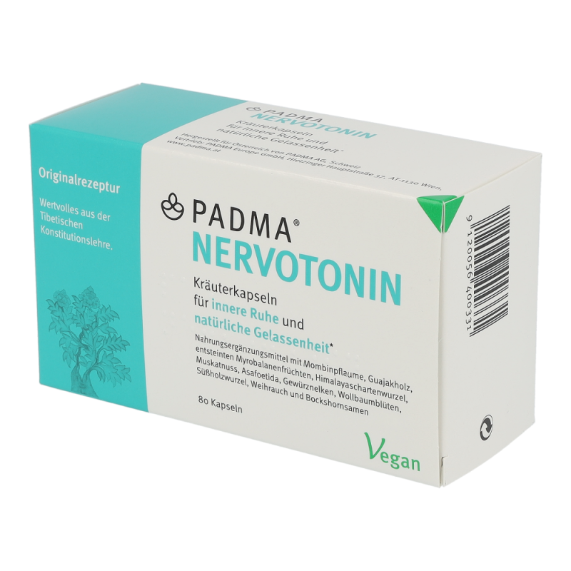 Padma NERVOTONIN innere Ruhe Kapseln – 80 Stk