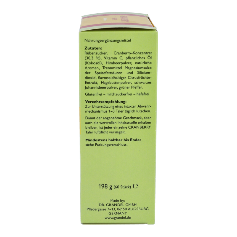 Dr. Grandel Immun Cranberry Taler 60 Stk.