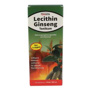 Sanvita Lecithin Ginseng Tonikum 500 ml