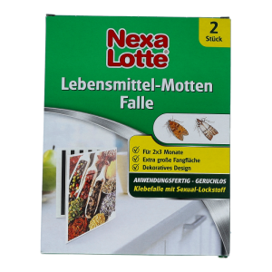 Nexa Lotte Pheromonfalle f+r Nahrungsmittelmotten 2 Stk.