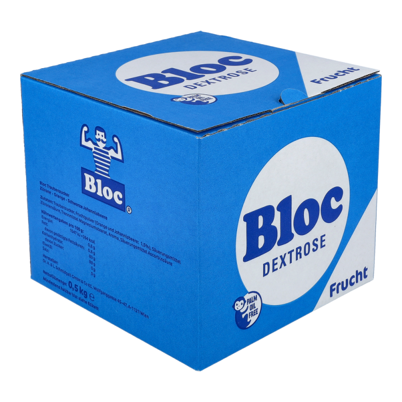 Bloc Traubenzucker Fruchtmischung 500 g