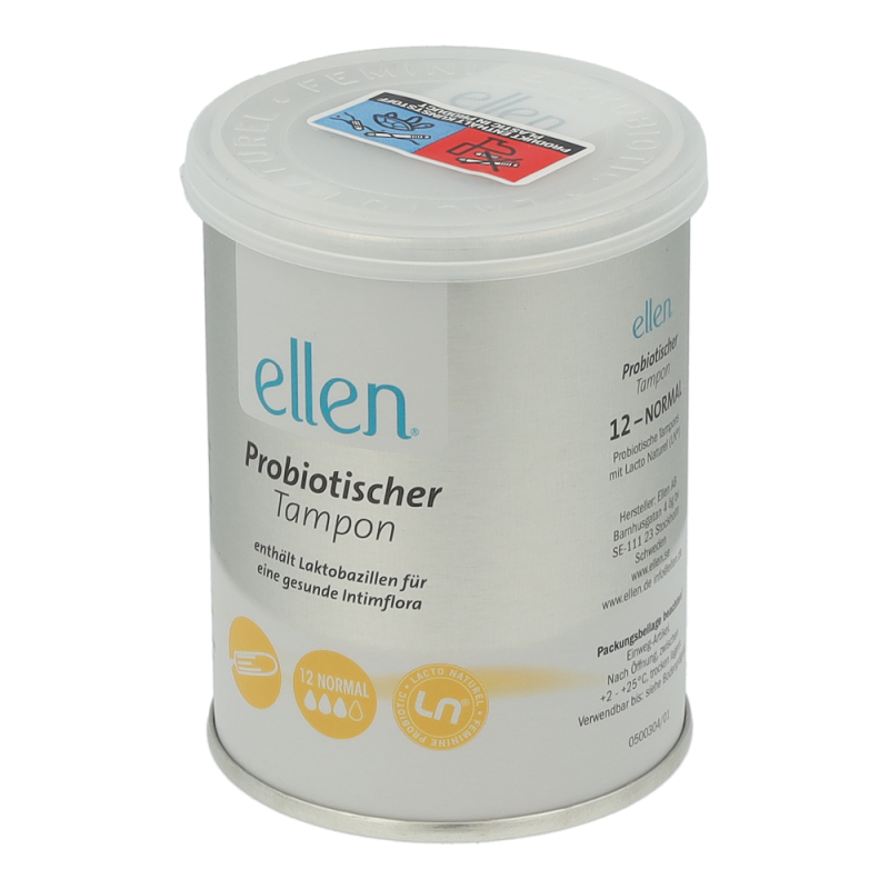 Monatshygiene Tampon Ellen 12 Stk. Normal