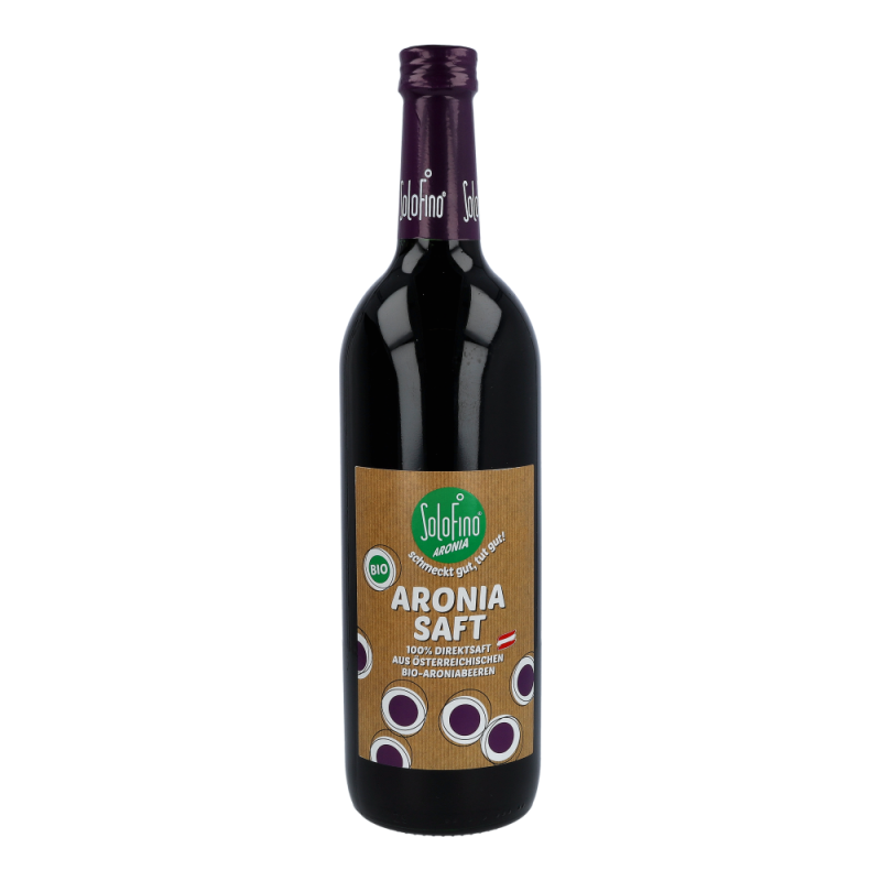 Aronia Direktsaft Solofino 750 ml BIO