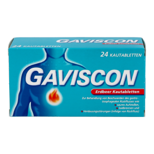 Gaviscon Erdbeer Kautabletten