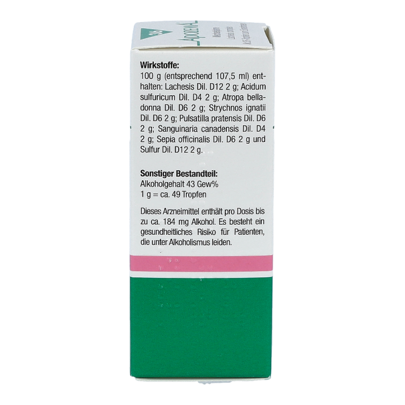 Apozema Tropfen Nr. 36 Wechseljahre 50 ml