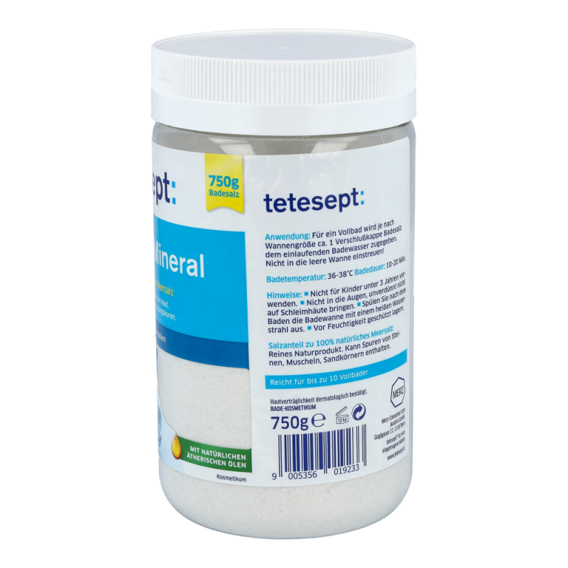 Tetesept Basen-Mineral Badezusatz 750 g