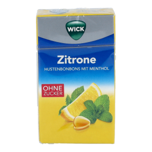 Wick Zitrone + Menthol ohne Zucker