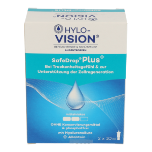 Hylo – Vision Augentropfen Safe Drop Plus Doppelpackung