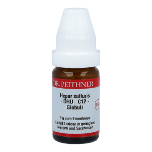 Hepar Sulfuris DHU 8 g C 12 Globuli