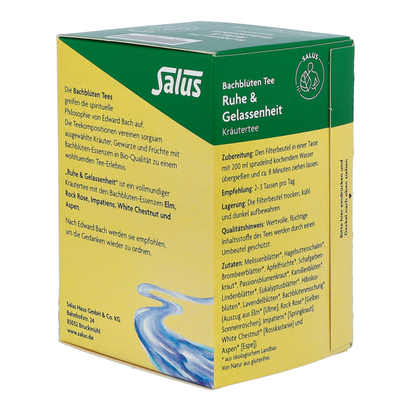 Bachblüten Tee 15 Stk. Ruhe und Gelassenheit
