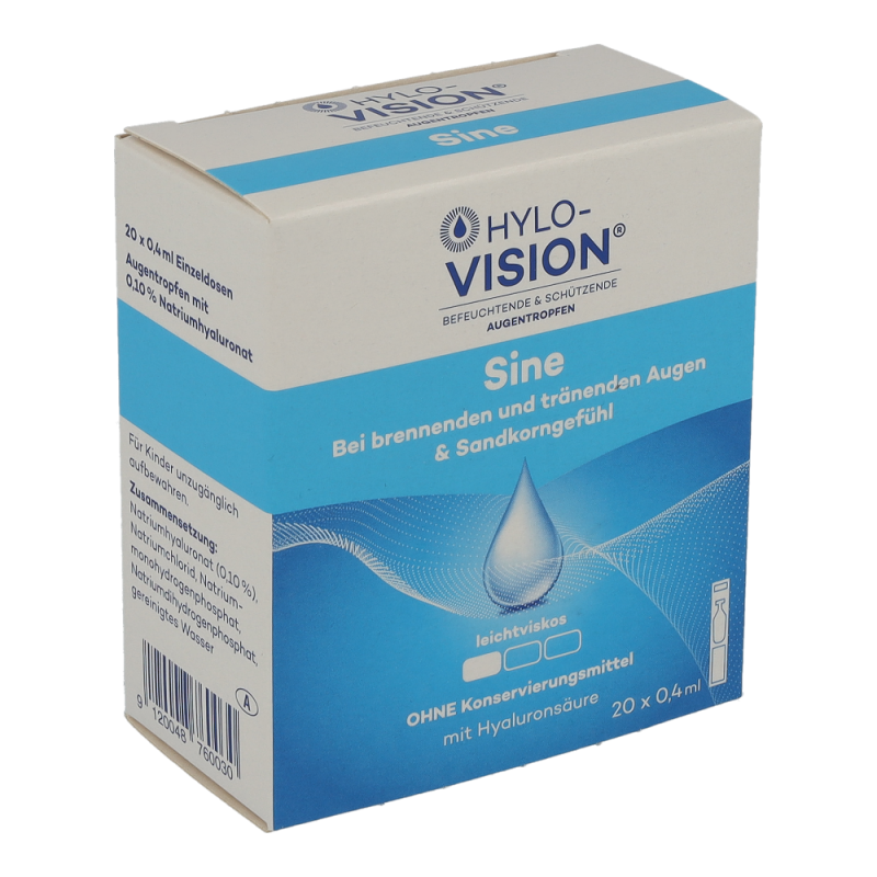HYLO – VISION SINE Augentropfen 0,4ml Einzeldosen
