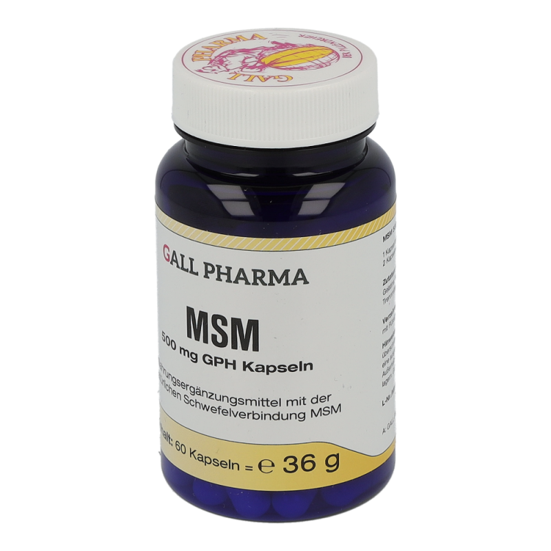 MSM 500mg Kapseln