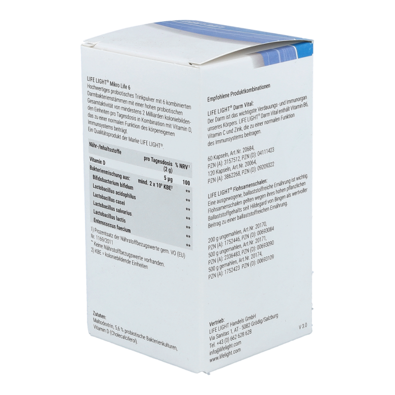Life Light Mikro Life 6 Darmbakterien Pulver 60 g