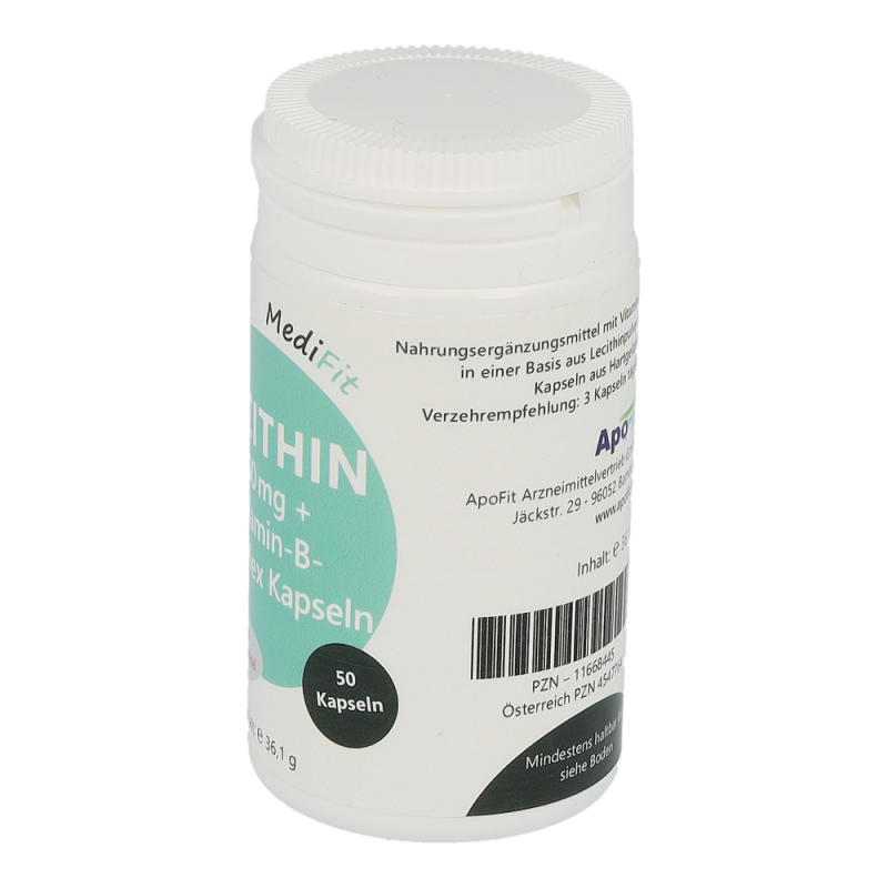 Lecithin + Vitamin B Komplex Medifit 50 Stk.