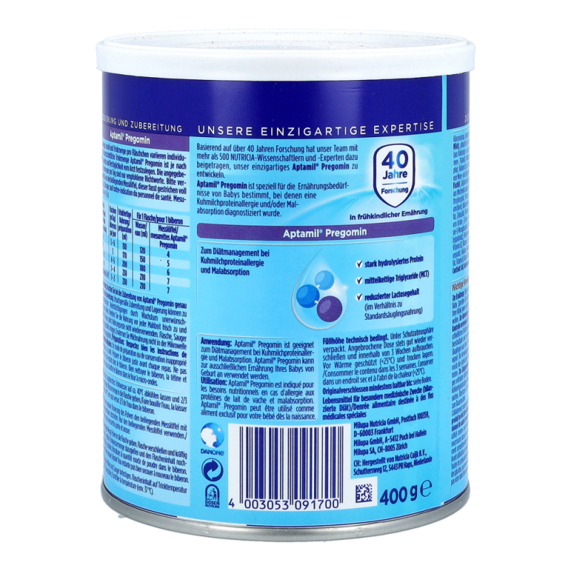 Aptamil Pregomin Spezialnahrung 400 g